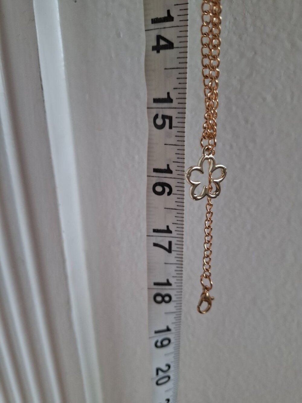 Gold Toned Tops Jewelry Slip On Necklaces One Size Fits All Hearts Flowers 4